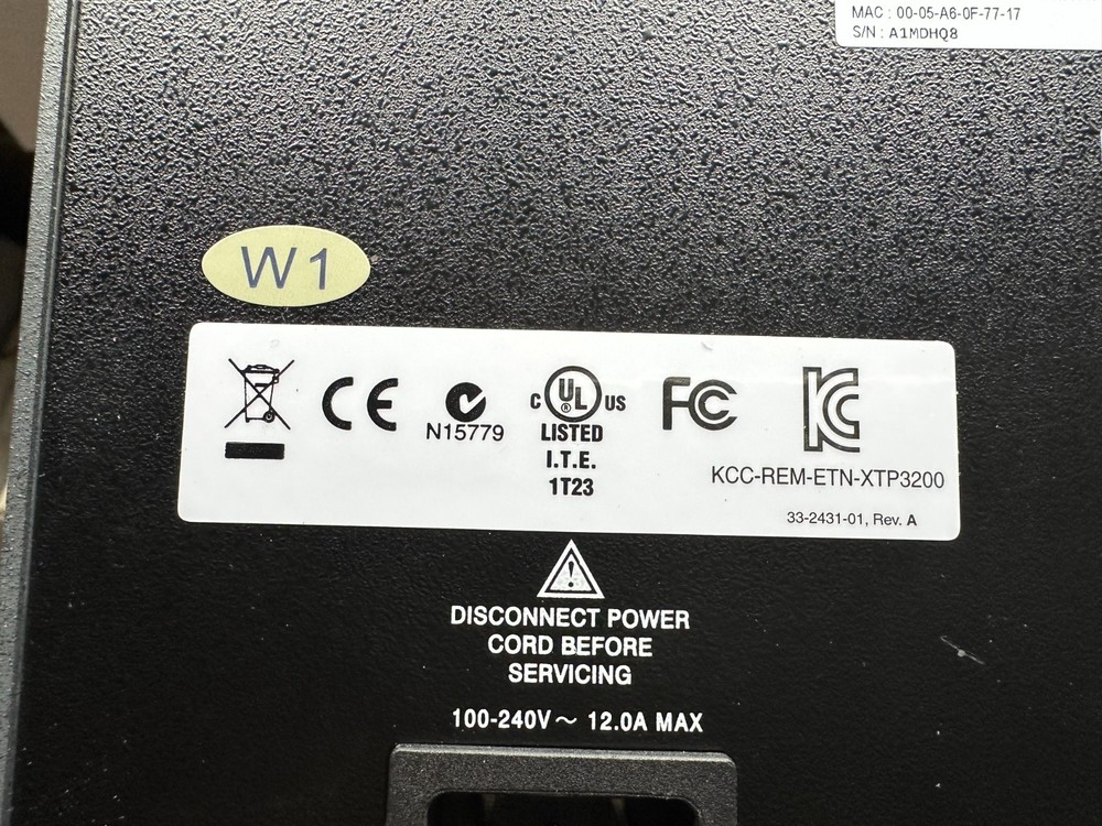 EXTRON XTP CROSSPOINT 1600