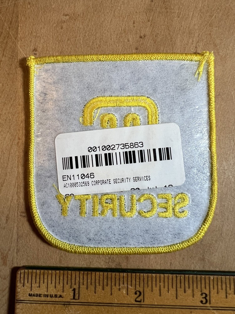 Corporate Security Services patch