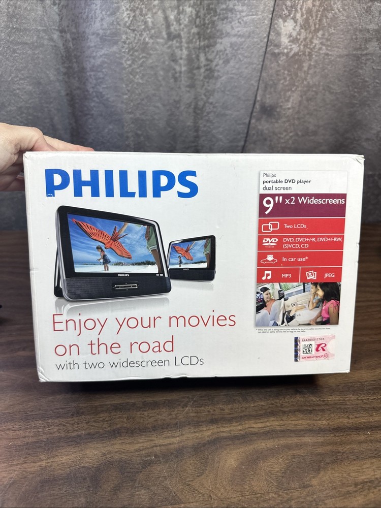 Philips PD9012M/37 9" LCD Portable DVD Player, Does Not Include Second Screen
