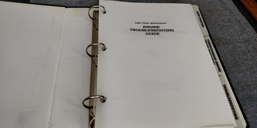 Light plane Maintenance Engine Troubleshooting Guide + Aircraft Engine BG