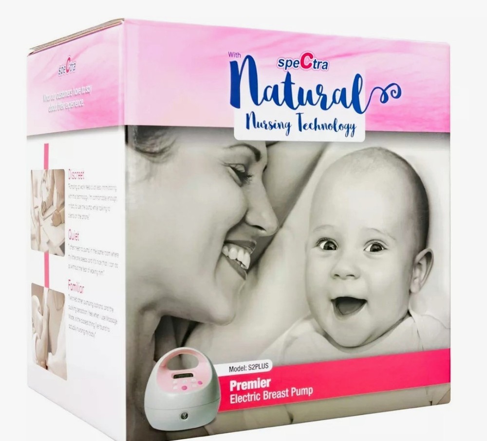 Spectra S2PLUS Premier Double Electric Breast Pump Digital Timer Nightlight Kit