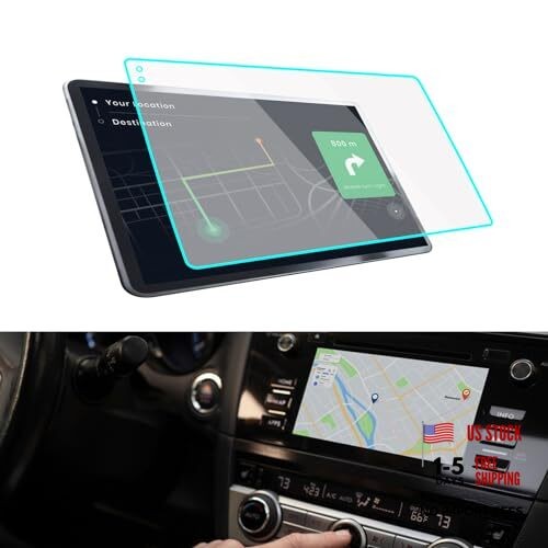 Car Screen Protector, Touchscreen Protector Film, Clear 9inches Transparent HD