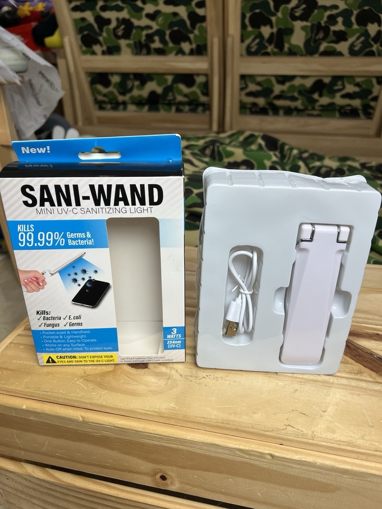 SANI WAND MINI SANITIZING LIGHT - White