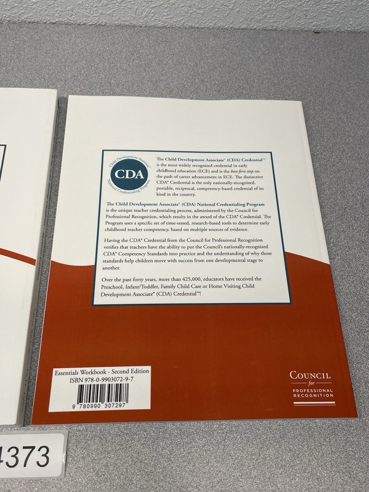 Essentials for Working with Young Children Second Edition And Workbook CDA