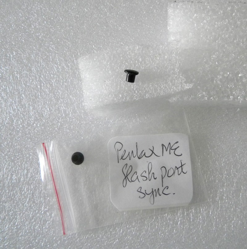 Genuine Pentax ME & ME Super SUPER Program FLASH SYNC PORT CAP COVER