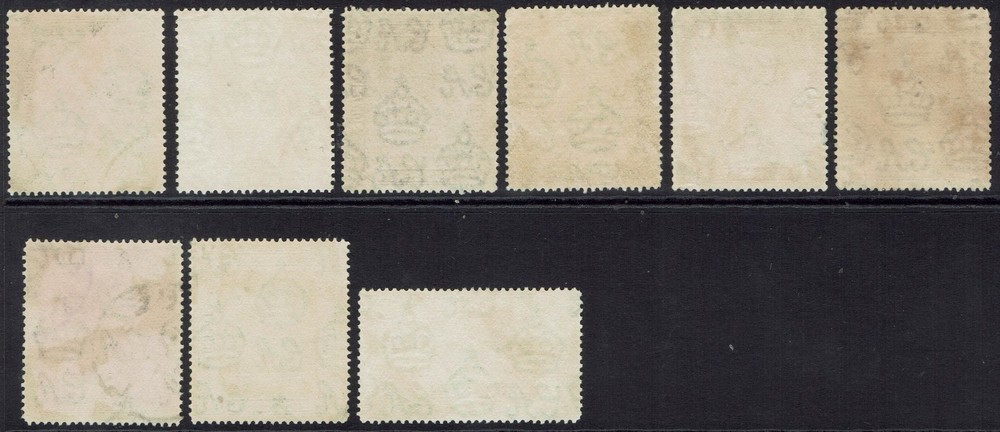 BRUNEI 1924 RIVER VIEW RANGE TO 12C WMK MULTI SCRIPT CA USED