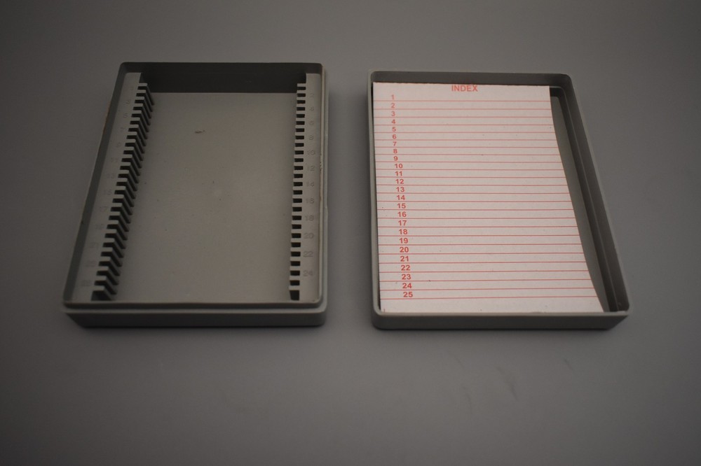Microscope Slide case box contain 25 Slide