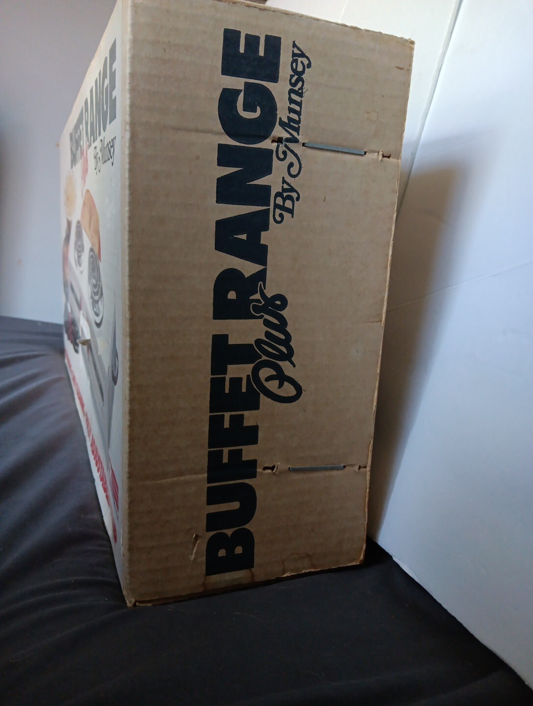 Vtg Buffet Range Plus Munsey Model 702 U.S.A Sealed Box 2 Burner N.O.S Retro Kit