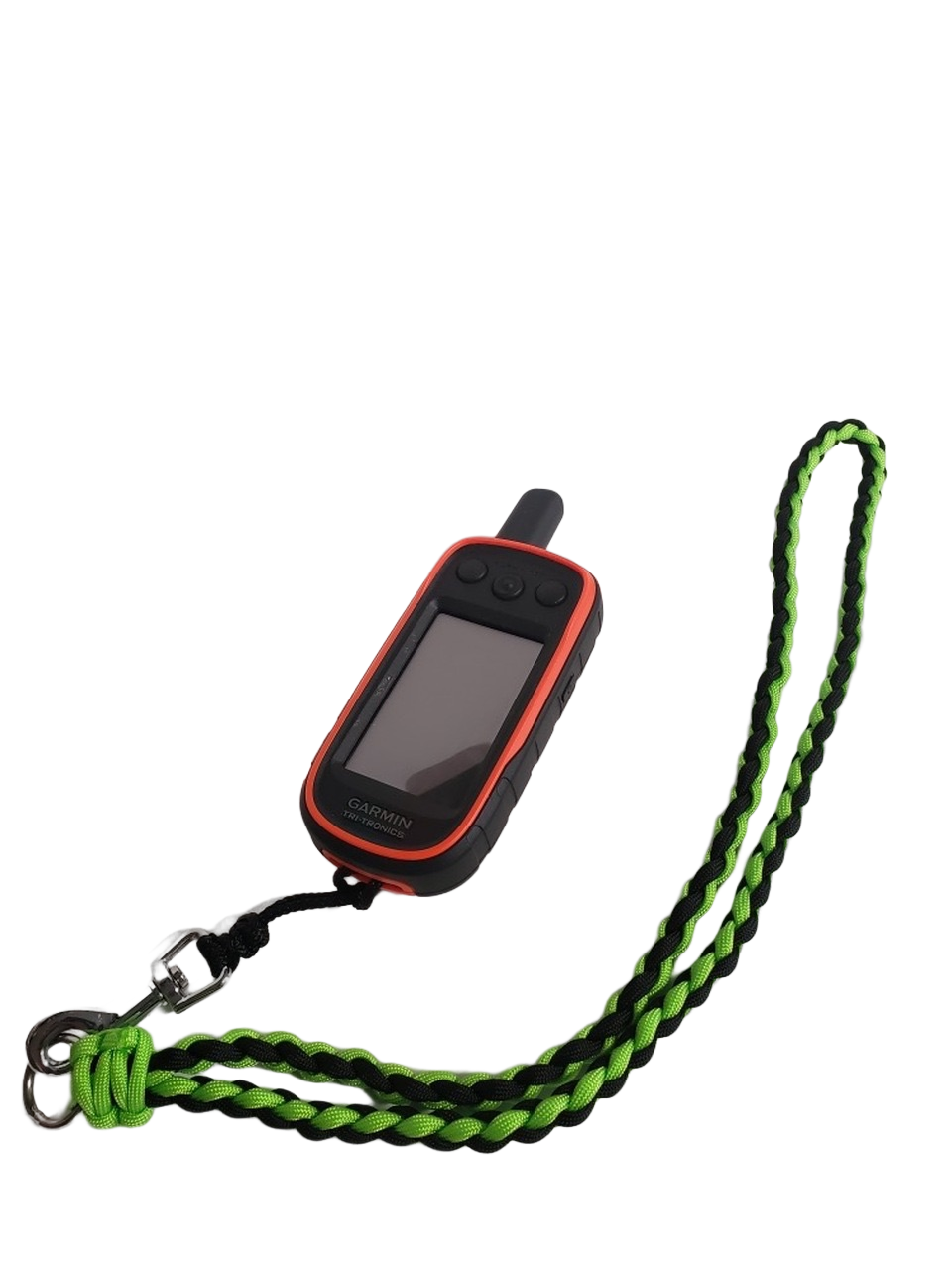 PARACORD NECK LANYARD WITH SNAP FOR GARMIN ALPHA OR ASTRO