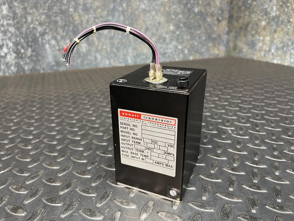 Abbott C8D7.5 Transistor Output 8VDC 7.5A, Input 24 to 30 VDC