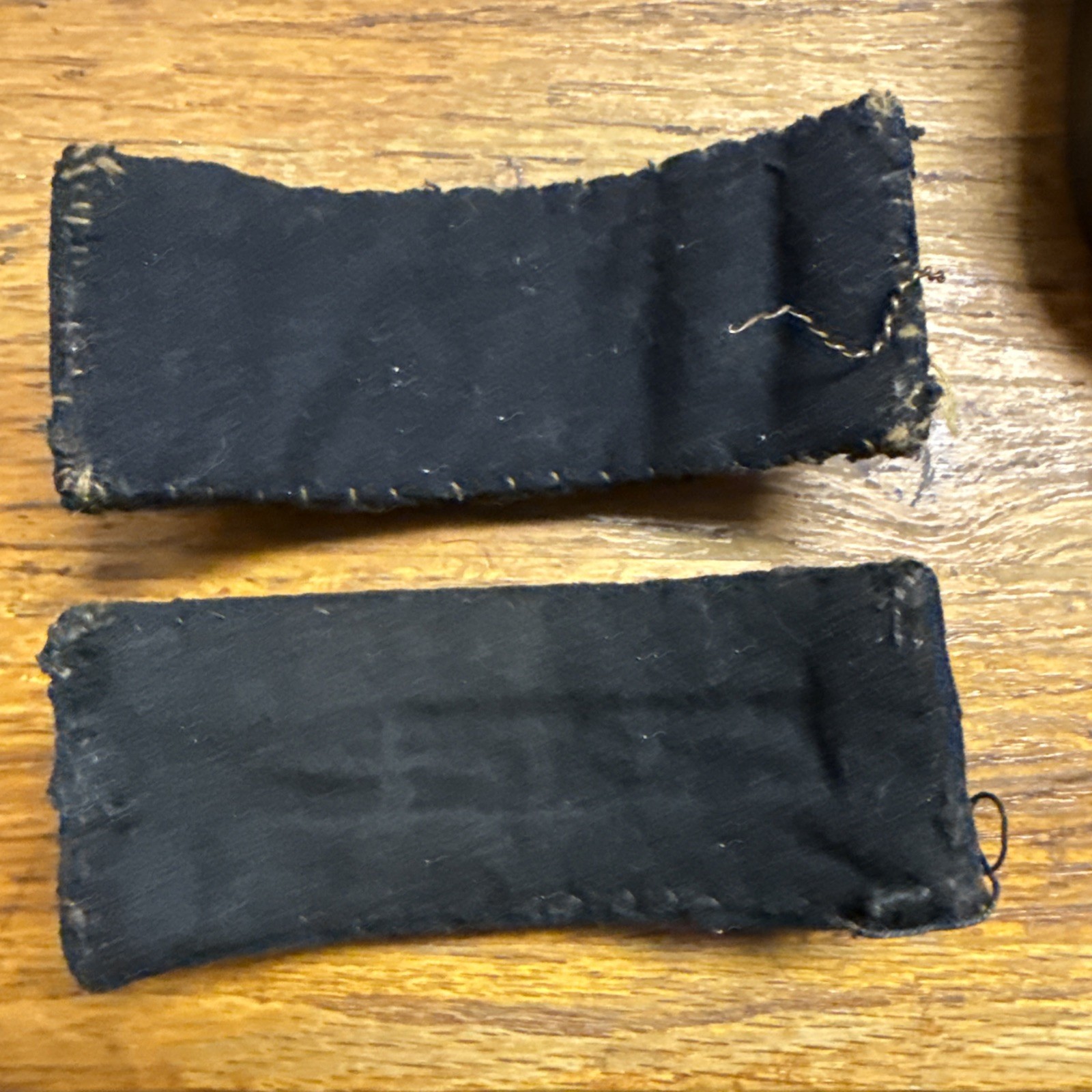 VTG Civil War Confederate Federal Gold Embroidery Captain Shoulder Straps Bars