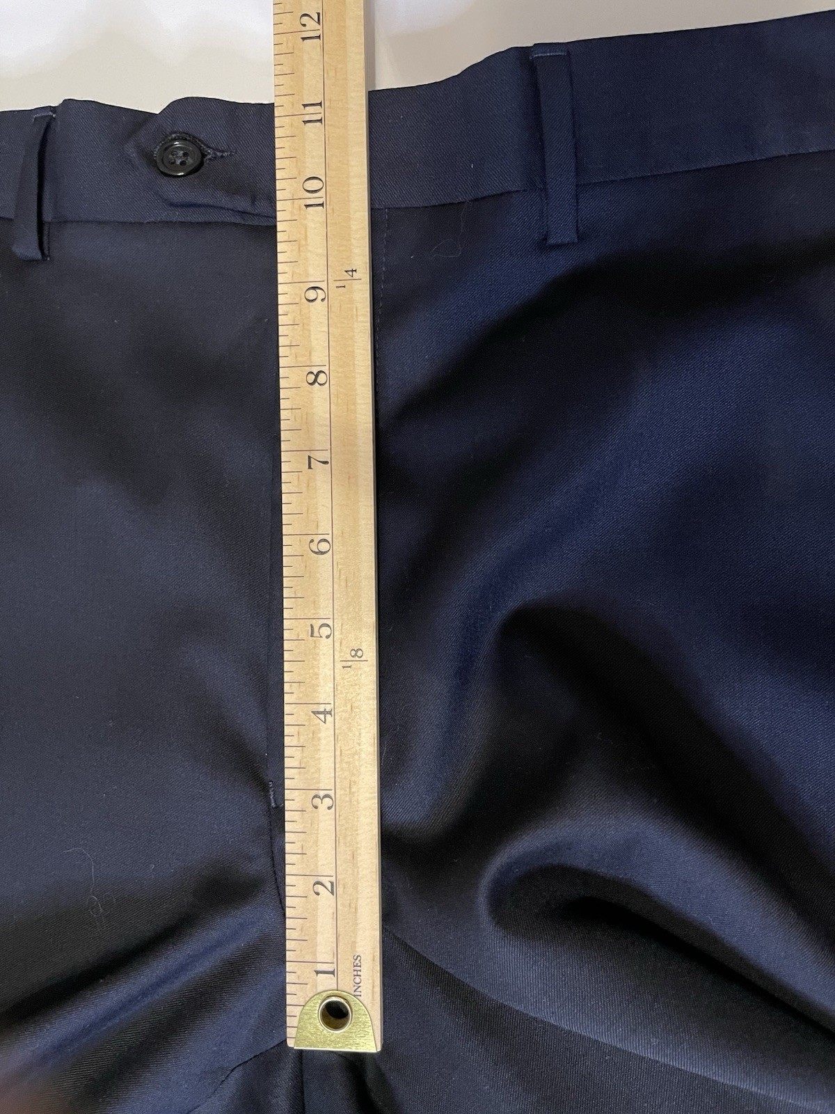 Jos A Bank Signature Collection Black Wool Suit Pants Mens 35R Tailored