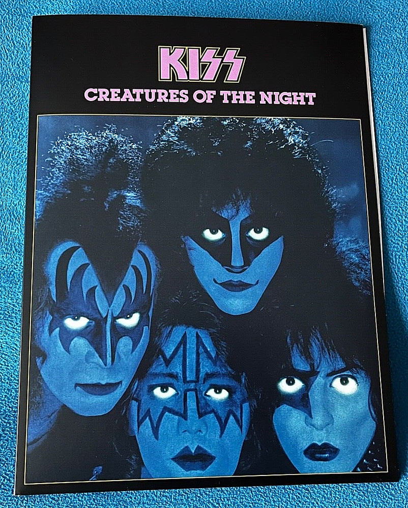 KISS Creatures Of The Night 2022 40th Anniv. Deluxe Box Set Press Kit Folder Ace