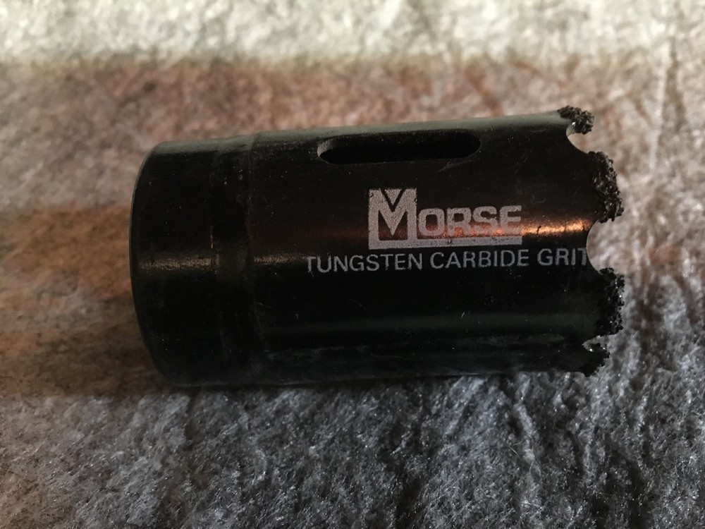 Morse 1-1/4" Carbide hole saw
