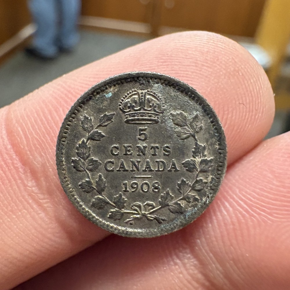Canada 1908 5 Cents