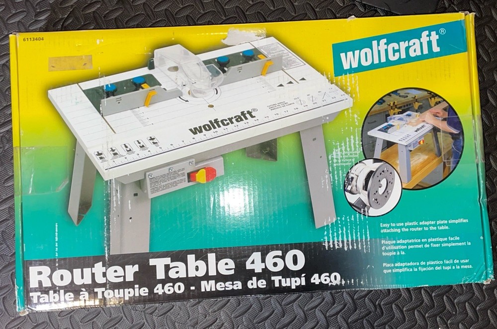 Wolfcraft Router Table 460 NIB