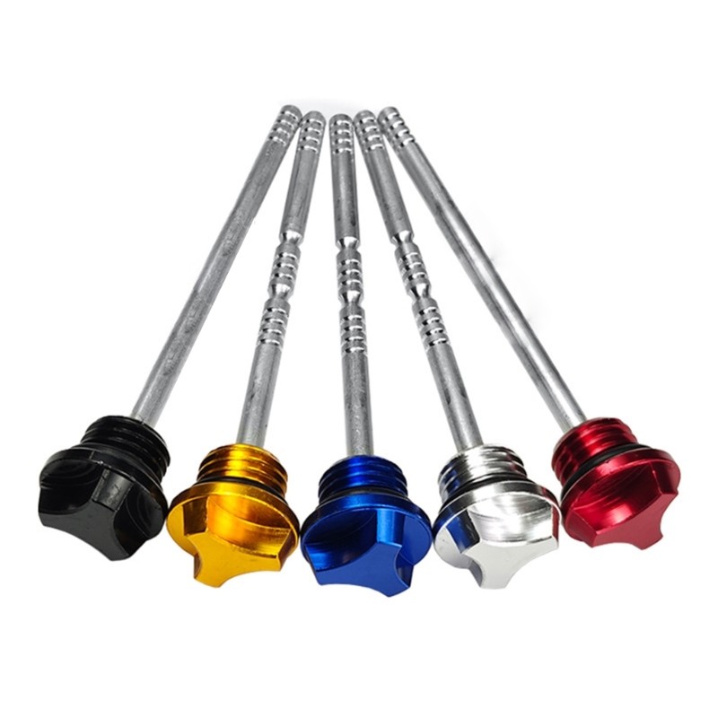 High Strength Motorcycle Engine Oil Dipstick for Improved Aesthetics & Function