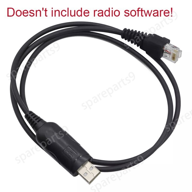 USB Programming Cable For Kenwood TK-7102H TK-7102K TK-7102M TK-8102H Radio