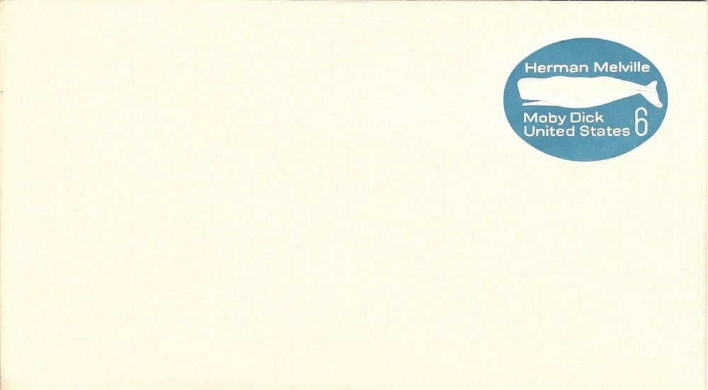 STAMP US SCOTT U554 "Moby Dick" 6 CENT 1970 MNH #6 ENVELOPE