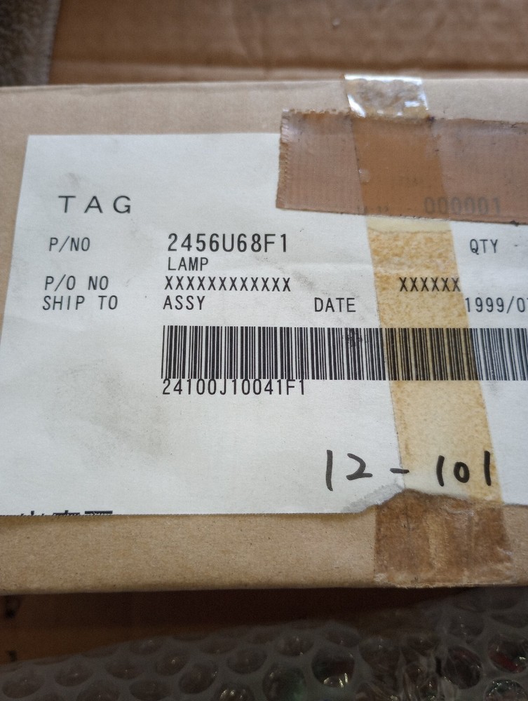 Kobelco 2456U68F1 Lamp New