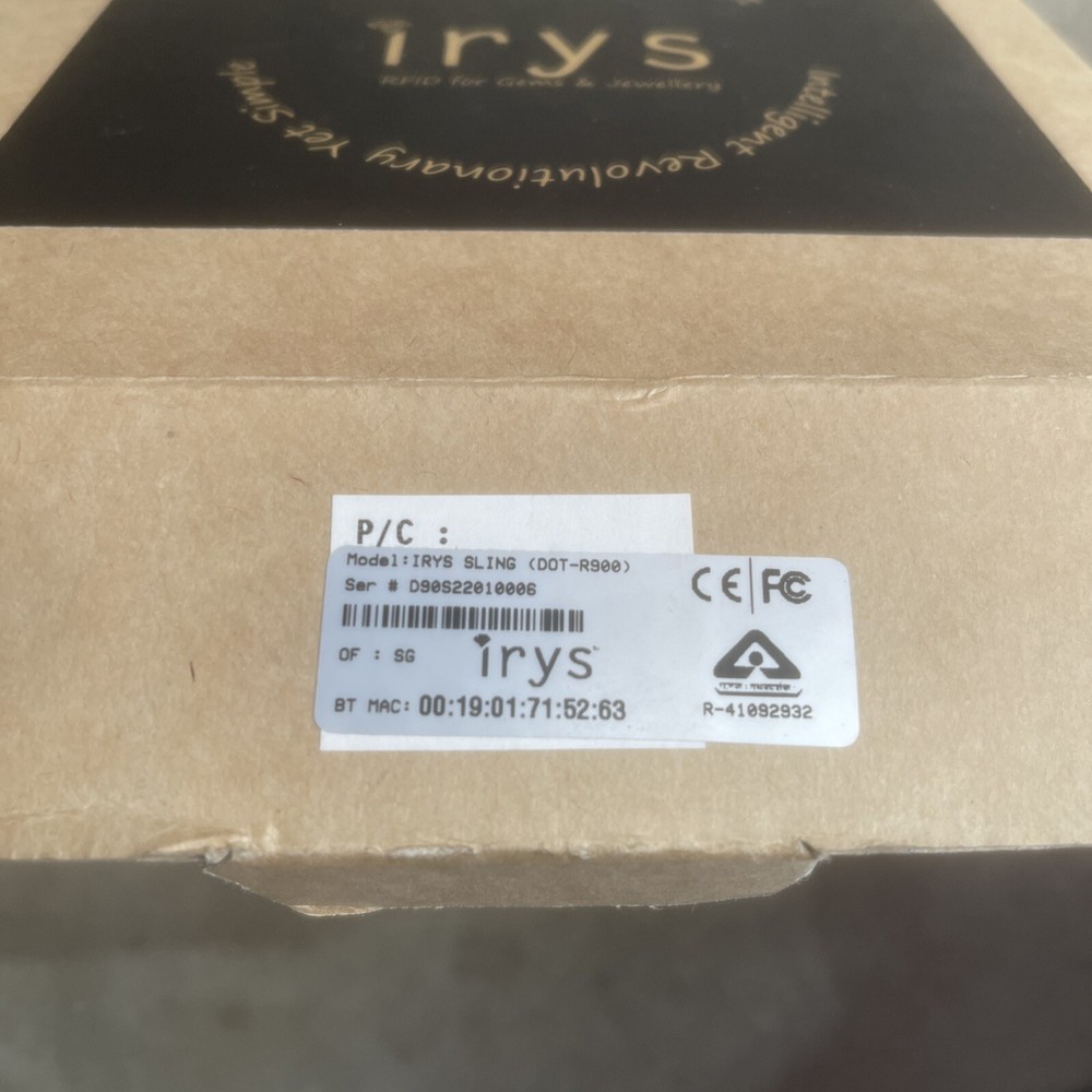irys sling portable gem RFID reader DOT-r900
