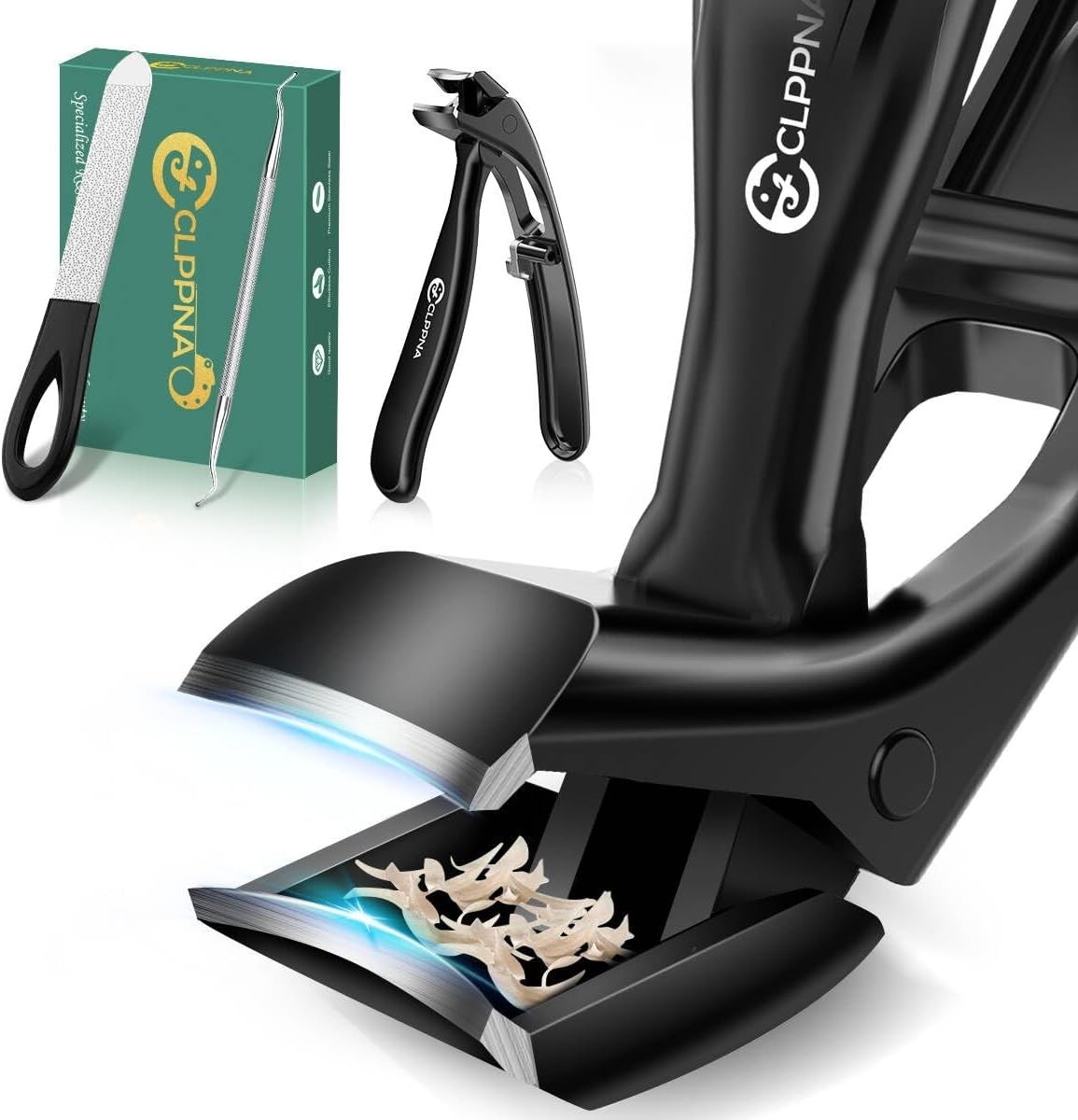 Toenail Clippers for Seniors Thick Toenails, 2024 Upgrade Angled Head Large Toe