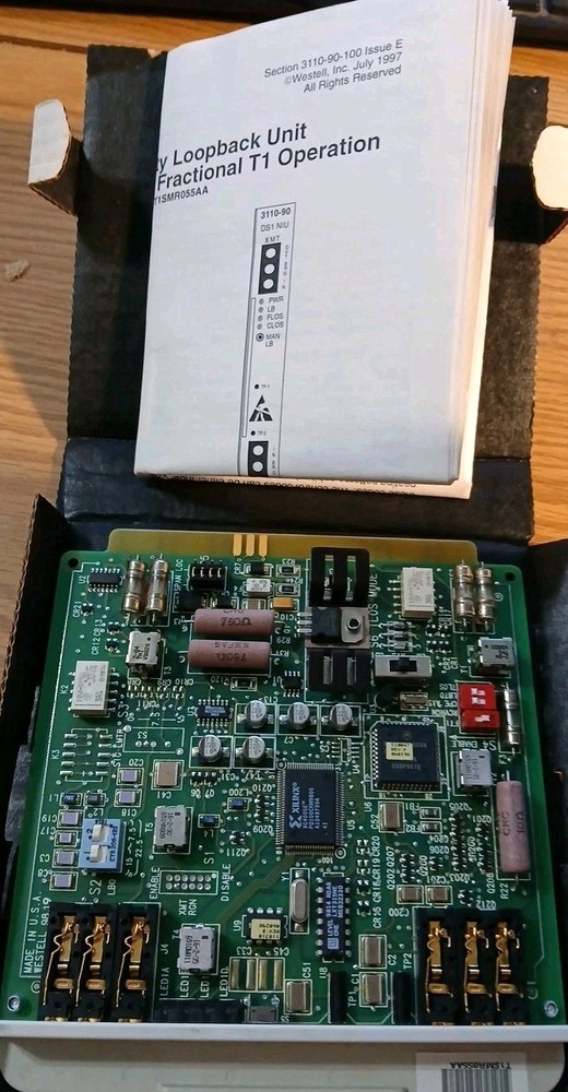 WESTELL E90-311090 DS1 NIU INTERFACE UNIT MODULE
