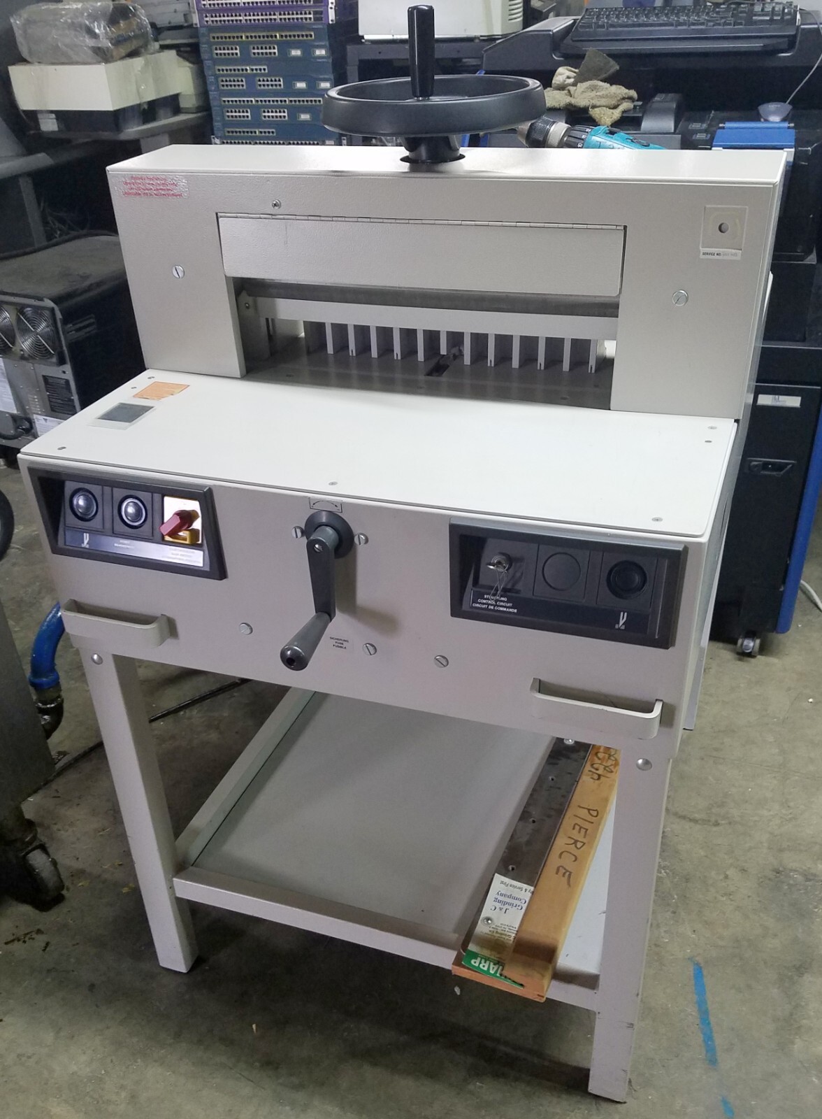 Ideal 4810 18.5" Industrial Electric Guillotine Paper Cutter