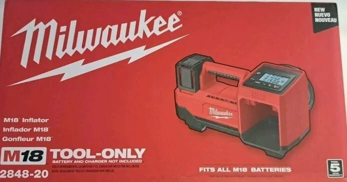 Milwaukee 2848-20 M18 Compact Inflator (Bare Tool)