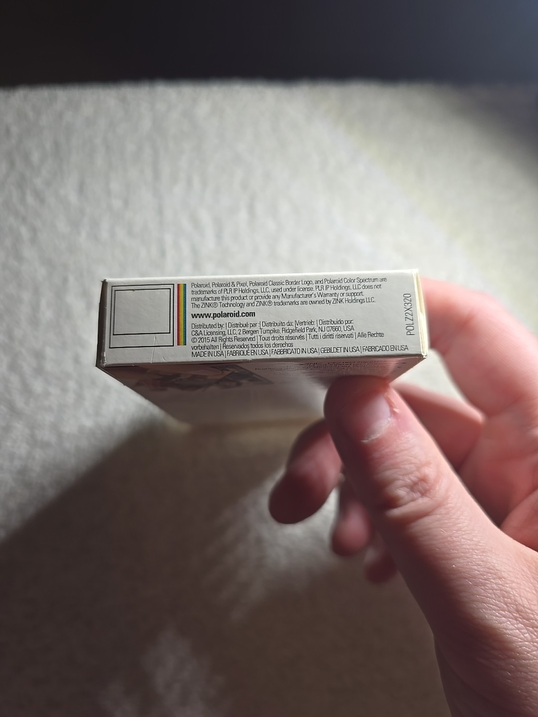 Polaroid POLZ2X320 Premium ZINK Photo Paper 2x3" - 20 Sheets