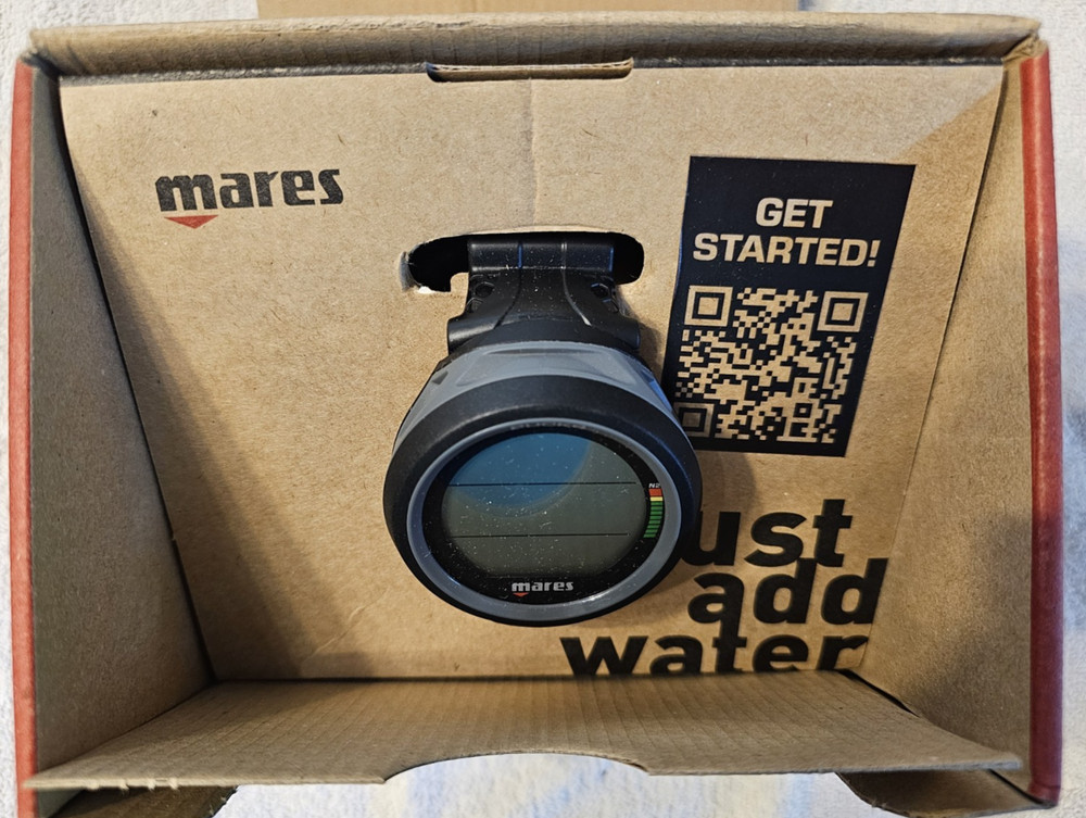 scuba diving computer wrist mount, Mares Puck 4