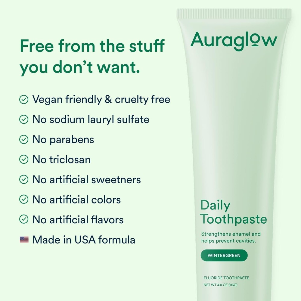 Daily Toothpaste, Anticavity Fluoride Toothpaste, Helps Prevent Cavities