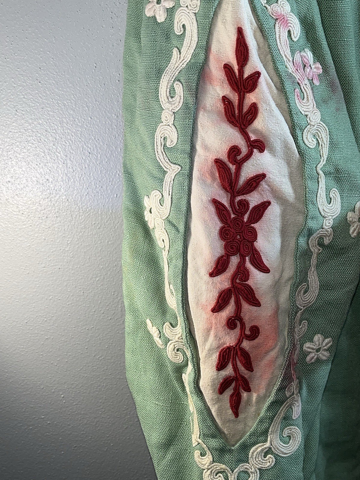 Vintage METROPOLITAN OPERA Met 50s Costume Department Karinska Theater Used Coat