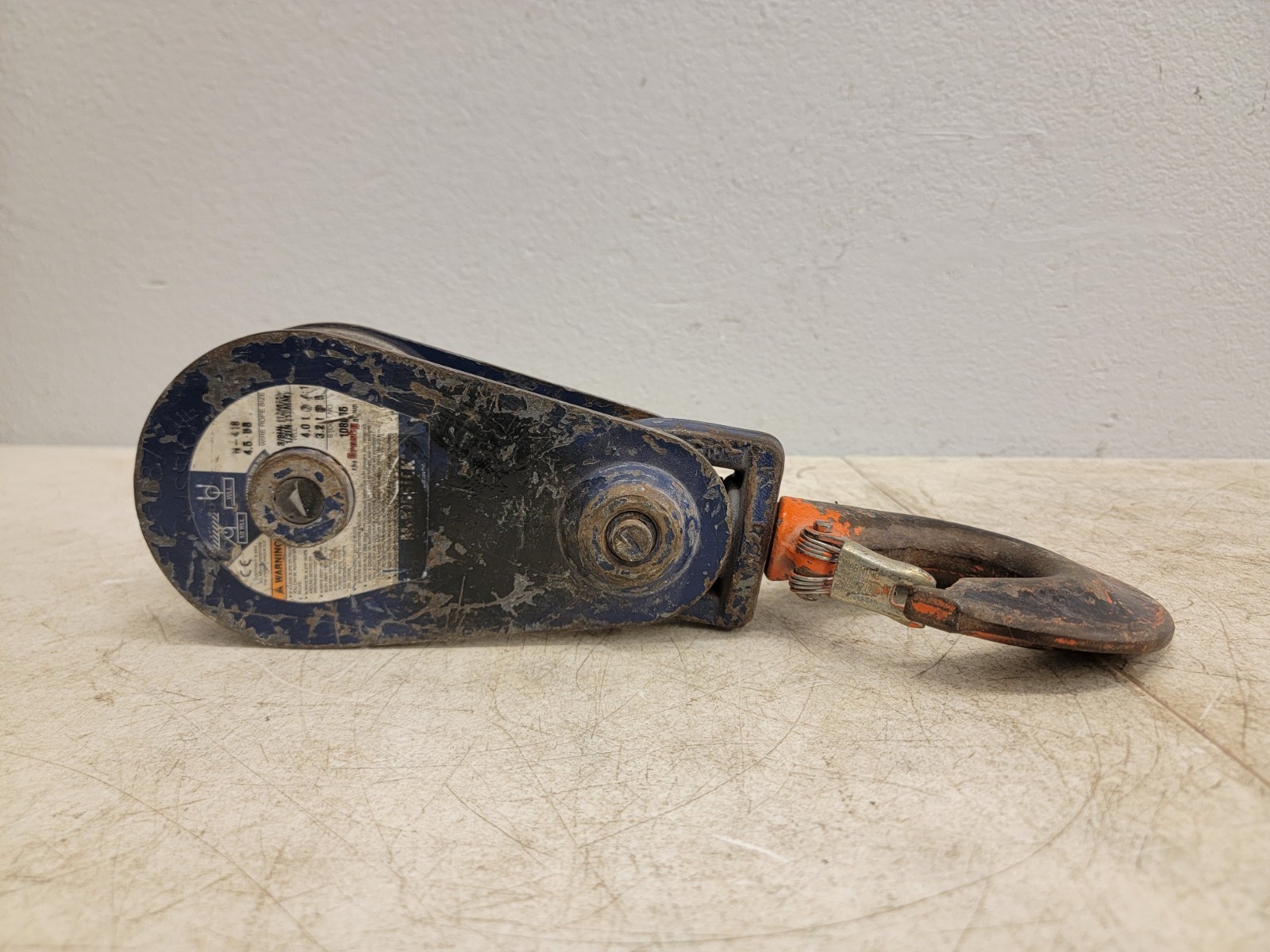 McKissick Crosby N-418 4.5 BB Snatch Block 4 Ton, 108065, 3/8