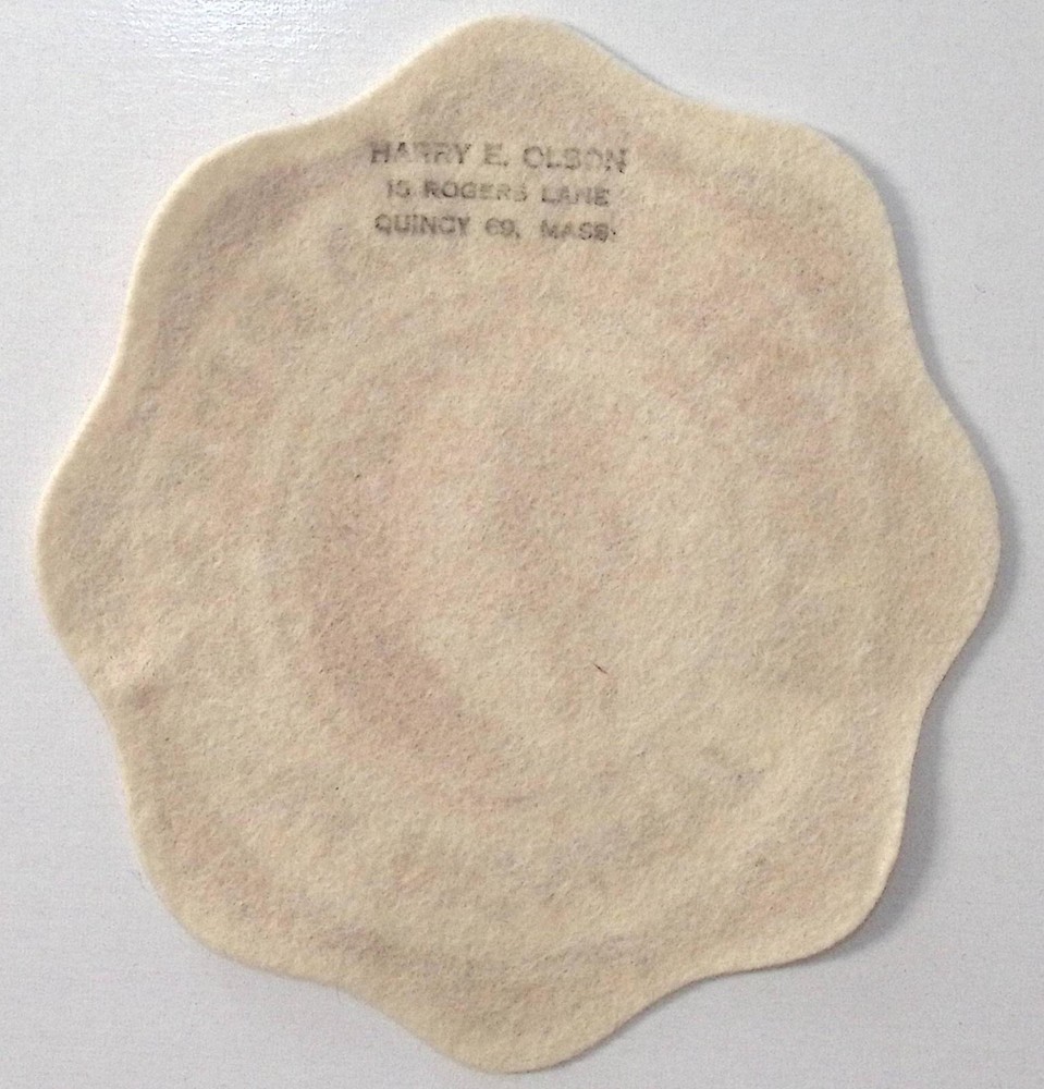 c1940s Moonlite Gardens Jamison PA Felt Roller Rink Patch 6"