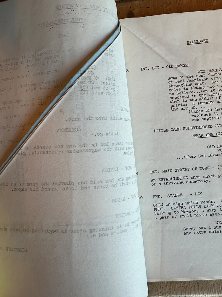 DEATH VALLEY DAYS TV SHOW SCRIPT GEORGE GOBEL PERSONAL