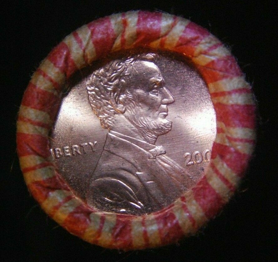 2001-D Uncirculated LINCOLN CENT ROLL 💥💥💥💥💥💥💥💥💥💥💥💥💥💥💥💥💥💥💥💥💥