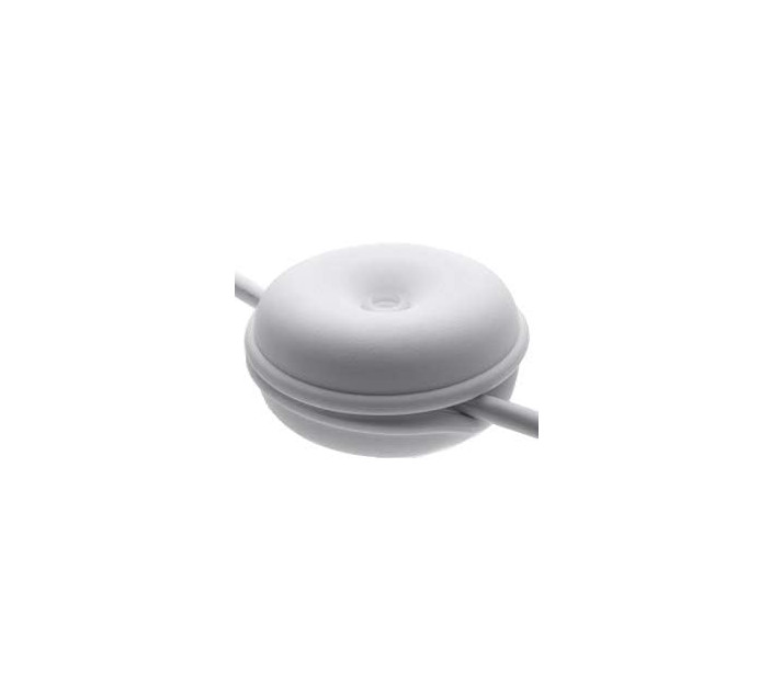 MILEKO WireRun Small Cable Turtle White for Earphones, Chargers, Small Devices