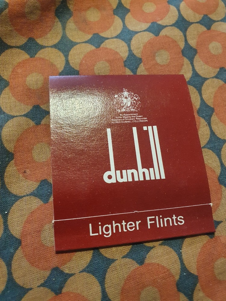 Dunhill red  Lighter flints x 9  New
