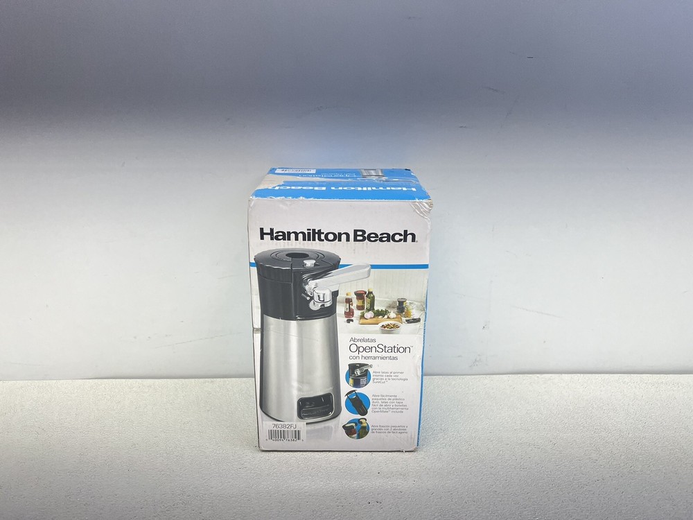 Hamilton Beach - OpenStation Can Opener with Tools - Black -