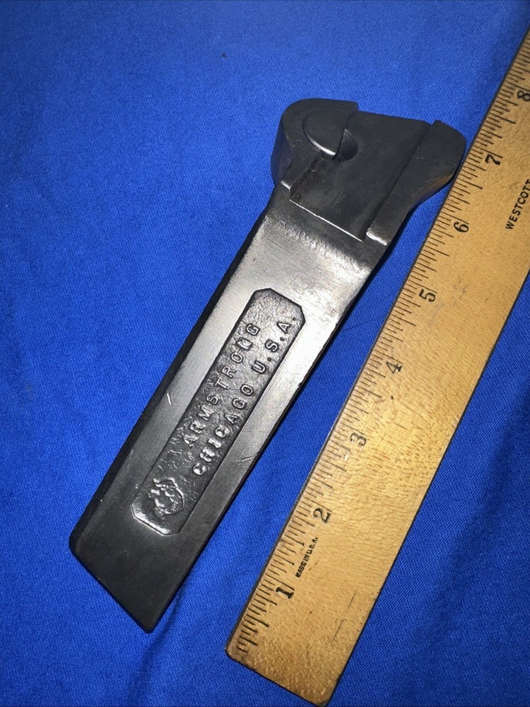 Armstrong Lathe Tool Bit Holder Model 32 L Great Shape!