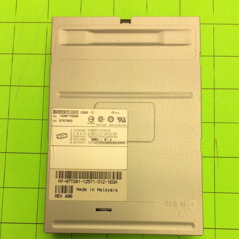 Desktop Computer Teac FD-235HG 193077C628 Floppy Disk Drive