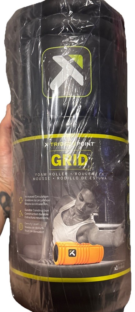Trigger Point Performance TPT-GRDBW The Grid Black Foam Roller - Black