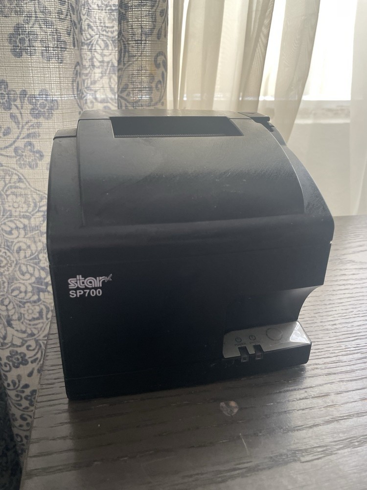 Star Micronics SP700 POS Printer Receipt Printer Black Model SP700 MPN SP700