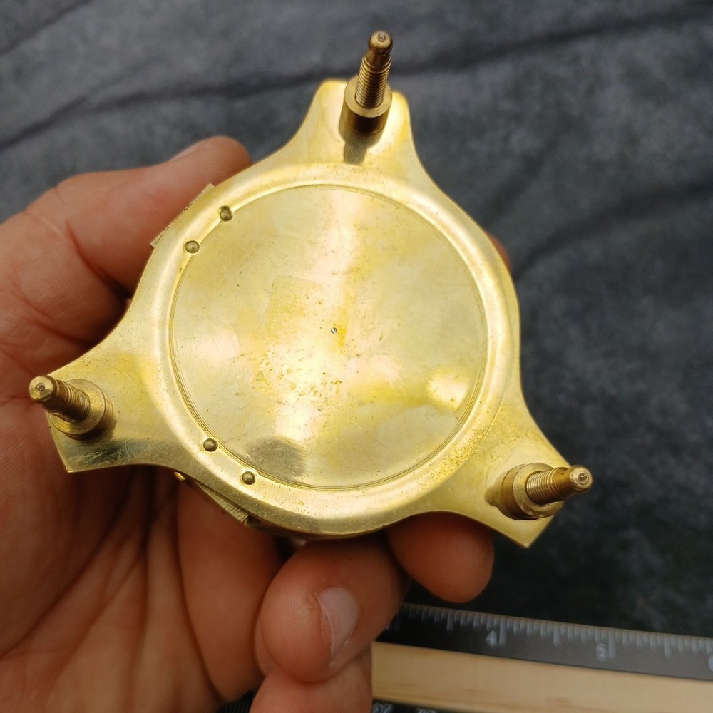 West London Brass Compass Folding