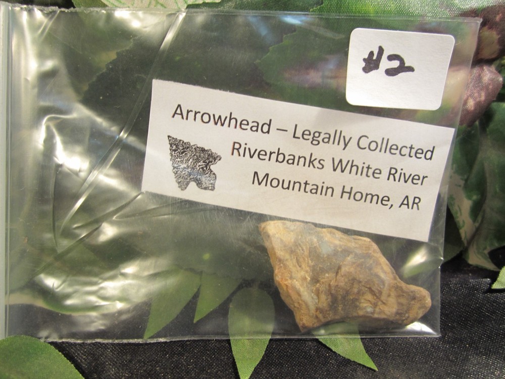 Arrowheadfrom  White River Banks, Mountain Home, Arkansas