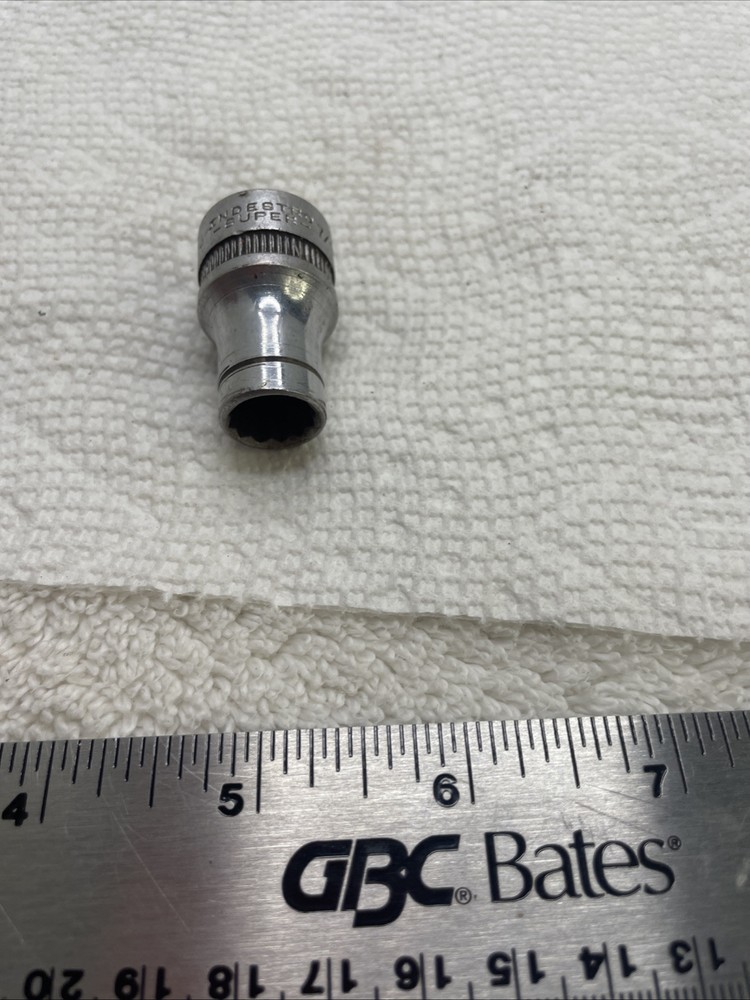 Indestro 1214 7/16” 12 Point 1/2” Drive Socket