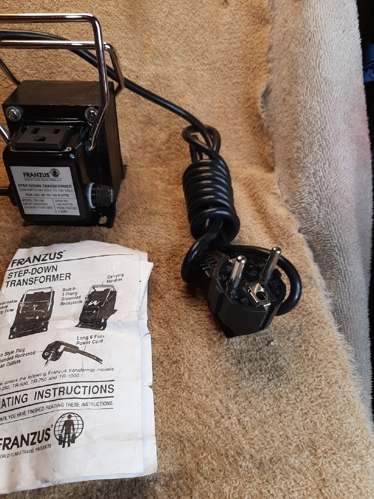 Franzus TR-100 100W Step-Down Transformer