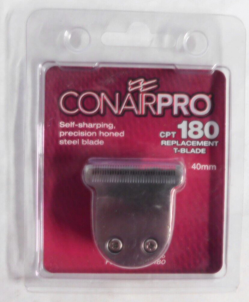 Conair Pro CPT 180 Replacement T-Blade 40mm,Self Sharping