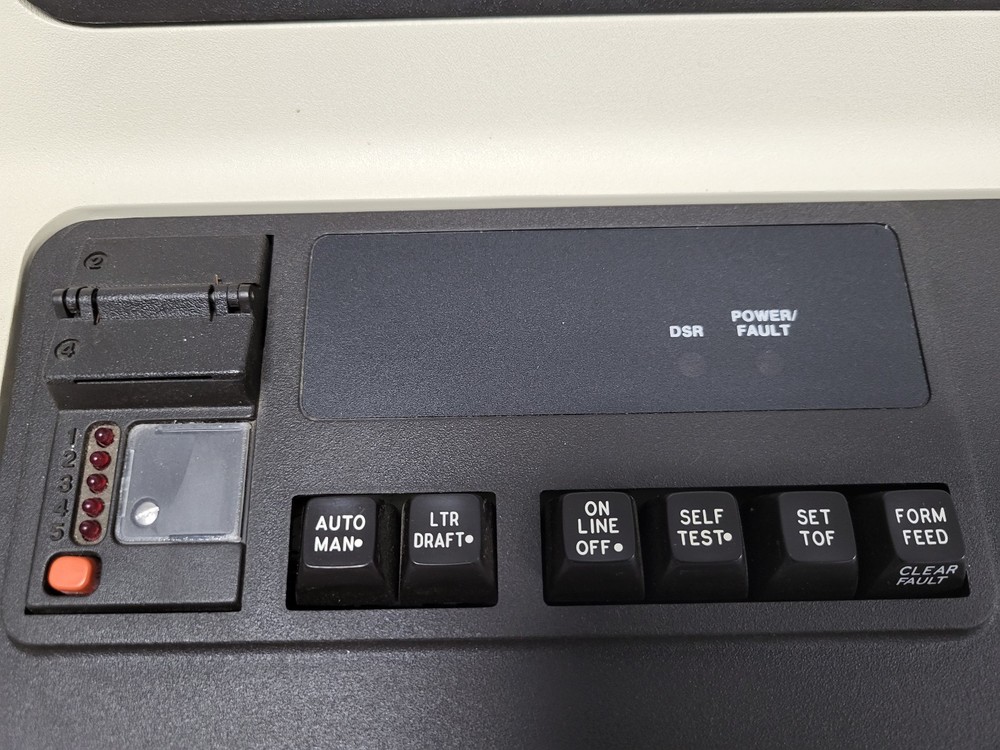 Vintage 1980s Digital DEC LetterPrinter 100 Dot Matrix Printer (Powers On)